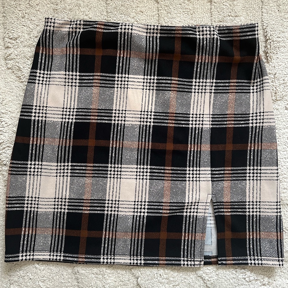 Windsor Plaid Mini Skirt